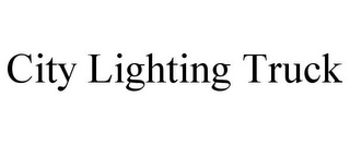 CITY LIGHTING TRUCK