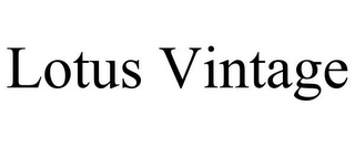 LOTUS VINTAGE