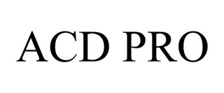 ACD PRO