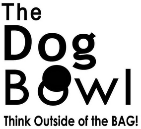 THE DOG BOWL THINK OUTSIDE OF THE BAG!