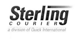 STERLING COURIER A DIVISION OF QUICK INTERNATIONAL