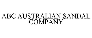 ABC AUSTRALIAN SANDAL COMPANY