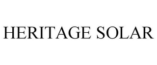 HERITAGE SOLAR