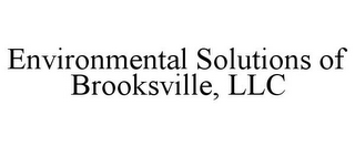 ENVIRONMENTAL SOLUTIONS OF BROOKSVILLE, LLC