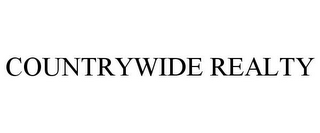 COUNTRYWIDE REALTY