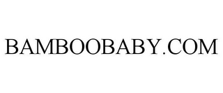 BAMBOOBABY.COM