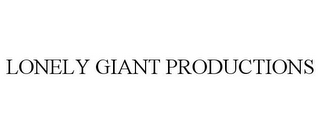 LONELY GIANT PRODUCTIONS