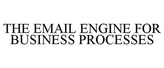 THE EMAIL ENGINE FOR BUSINESS PROCESSES