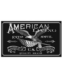 AMERICAN LIVING CLOTHING & FURNISHINGS U.S. QUALITY BRAND