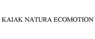 KAIAK NATURA ECOMOTION