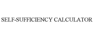 SELF-SUFFICIENCY CALCULATOR