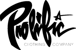 PROLIFIC CLOTHING COMPANY