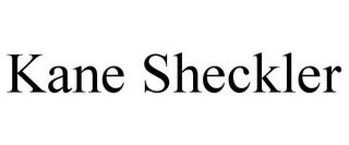 KANE SHECKLER