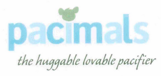 PACIMALS THE HUGGABLE LOVEABLE PACIFIER