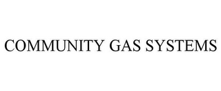 COMMUNITY GAS SYSTEMS