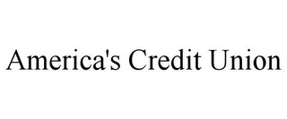 AMERICA'S CREDIT UNION