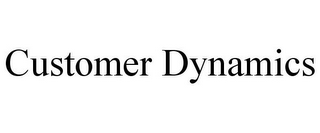 CUSTOMER DYNAMICS