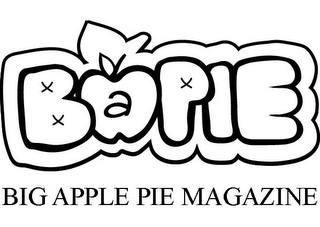 BAPIE BIG APPLE PIE MAGAZINE