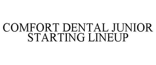 COMFORT DENTAL JUNIOR STARTING LINEUP