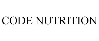 CODE NUTRITION