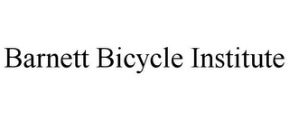 BARNETT BICYCLE INSTITUTE