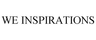 WE INSPIRATIONS