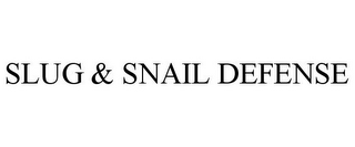 SLUG & SNAIL DEFENSE