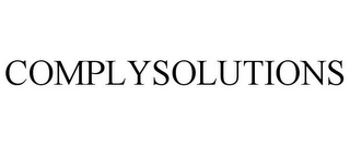 COMPLYSOLUTIONS