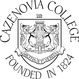 CAZENOVIA COLLEGE FOUNDED IN 1824 AMICITIA ET VERITAS