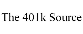 THE 401K SOURCE