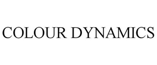 COLOUR DYNAMICS