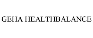 GEHA HEALTHBALANCE