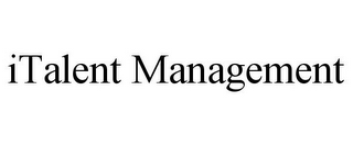 ITALENT MANAGEMENT