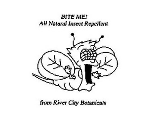 BITE ME! ALL NATURAL INSECT REPELLENT FROM RIVER CITY BOTANICALS