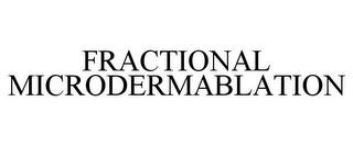 FRACTIONAL MICRODERMABLATION