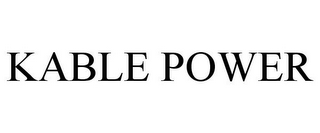 KABLE POWER