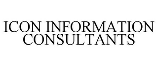 ICON INFORMATION CONSULTANTS