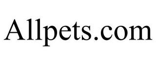 ALLPETS.COM