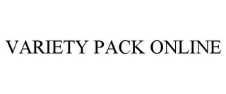 VARIETY PACK ONLINE