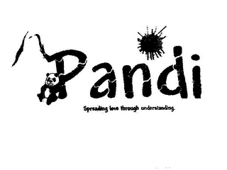 PANDI SPREADING LOVE THROUGH UNDERSTANDING.