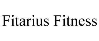 FITARIUS FITNESS