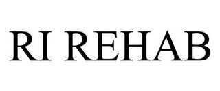RI REHAB