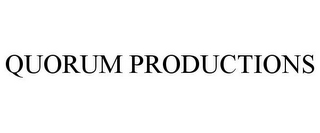 QUORUM PRODUCTIONS