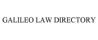 GALILEO LAW DIRECTORY