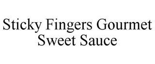 STICKY FINGERS GOURMET SWEET SAUCE