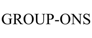 GROUP-ONS