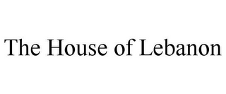 THE HOUSE OF LEBANON