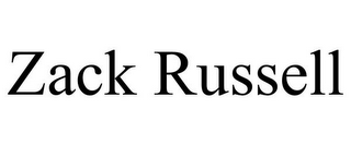 ZACK RUSSELL
