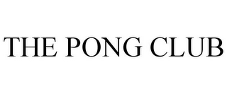 THE PONG CLUB