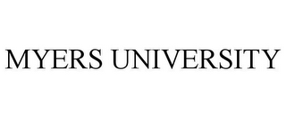 MYERS UNIVERSITY